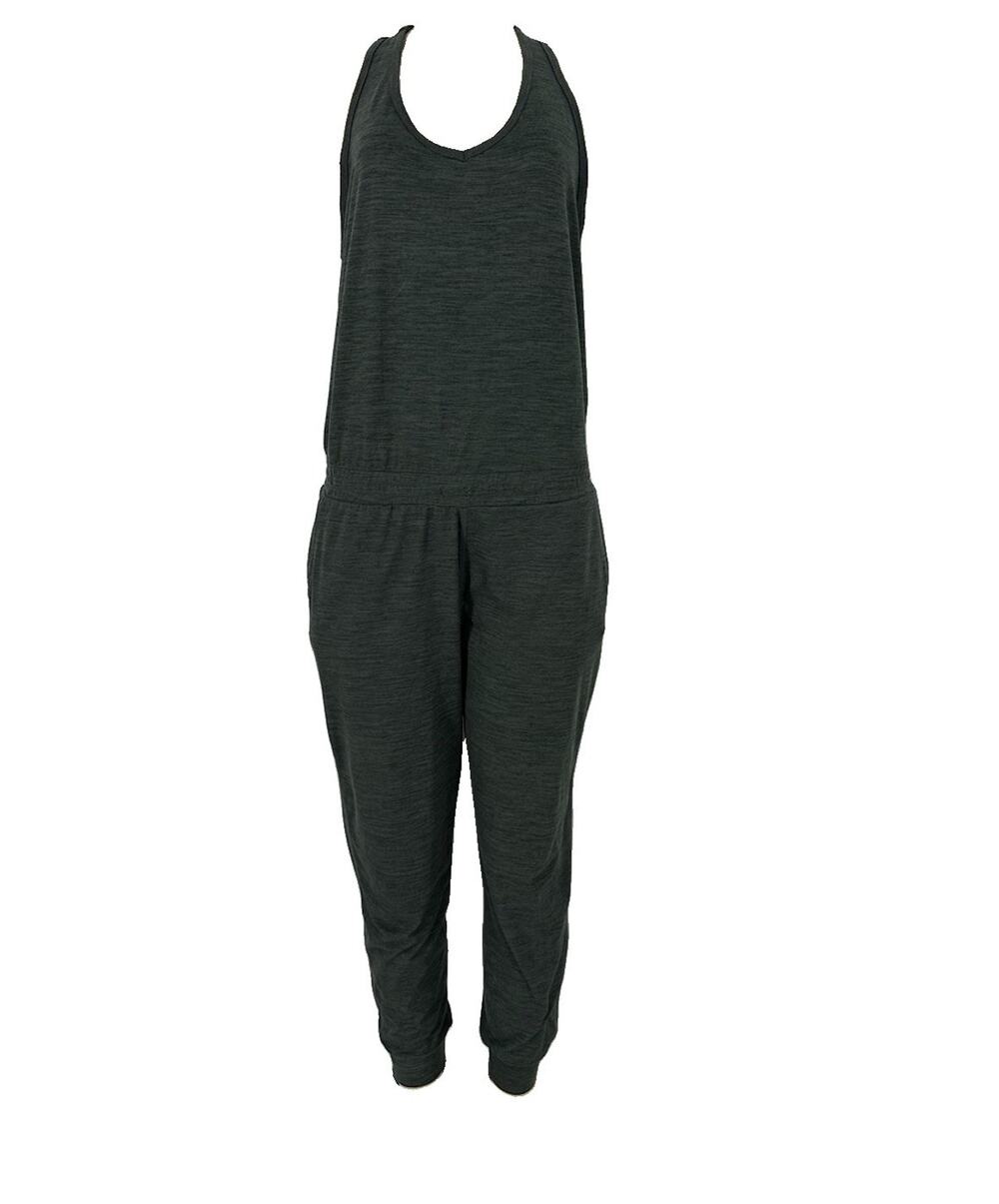 Vuori Medium ? Womens Lux Sleeveless Jumpsuit One-Piece Jogger Stretchy 22-21
